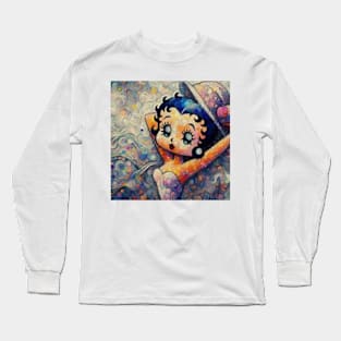 bety abstract Long Sleeve T-Shirt